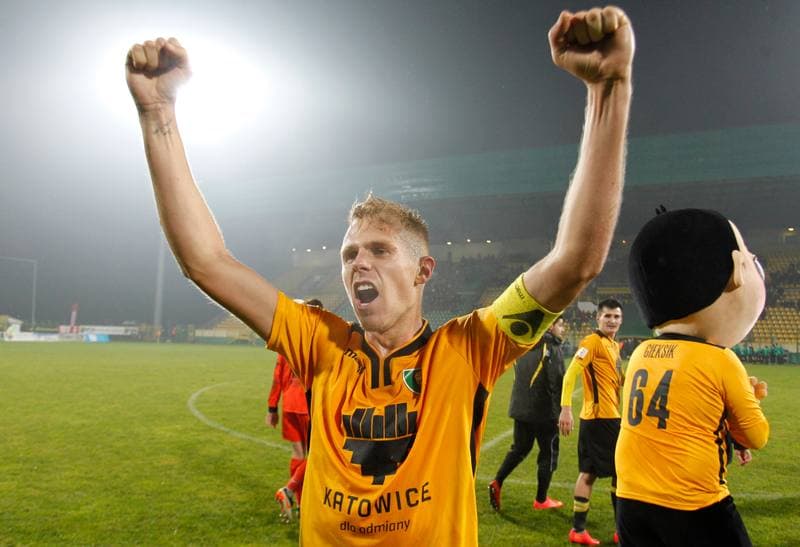 Football. I Liga. GKS Katowice - GKS Tychy. 08.11.2014