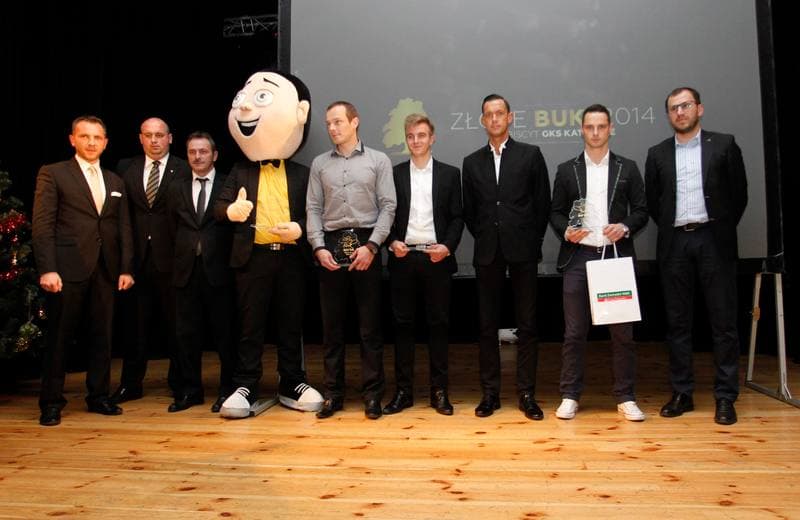 Football. GKS Katowice. Gala Zlote Buki. 12.12.2014