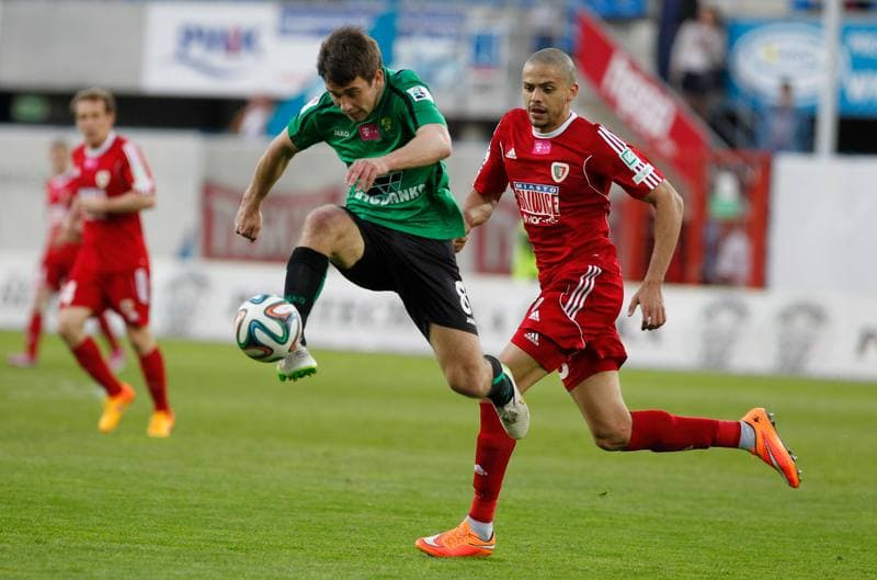 Football. T-Mobile Ekstraklasa. Piast Gliwice - Gornik Leczna. 07.11.2014