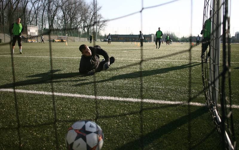 Football. GKS Katowice. Training. 16.07.2015