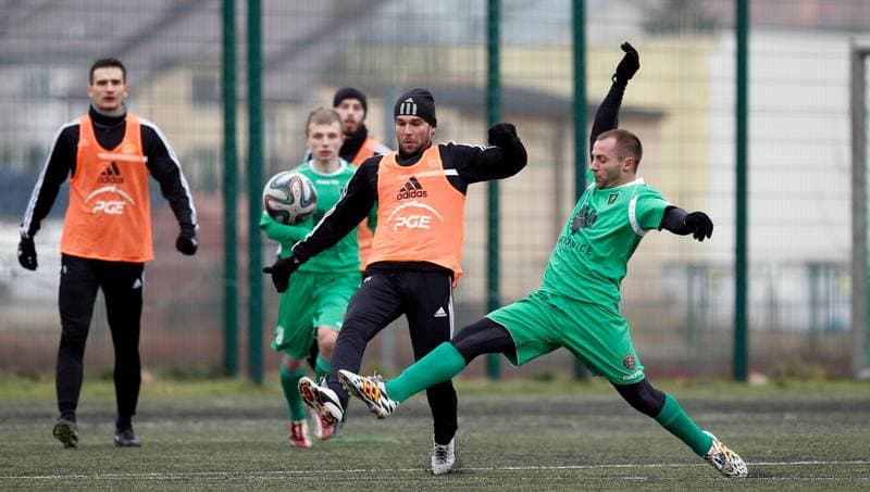 Football. Polish First League. GKS Belchatow - GKS Katowice. 05.09.2015