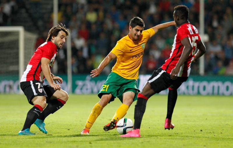 Football. UEFA Europa League. MSK Zilina - Athletic Club. 20.08.2015