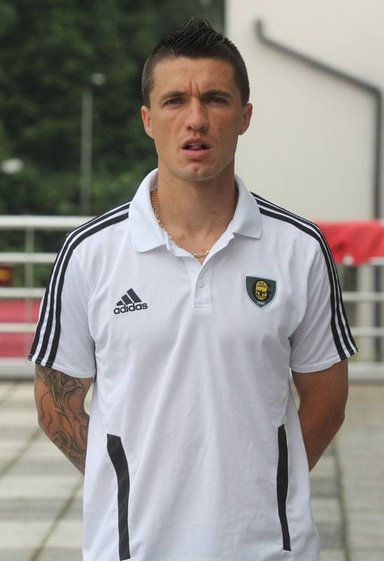 Football. GKS Katowice. Press Conference. 27.07.2012