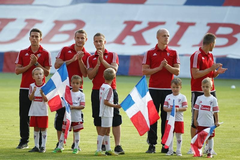 Football. Gornik Zabrze. Team Presentation. 26.07.2016