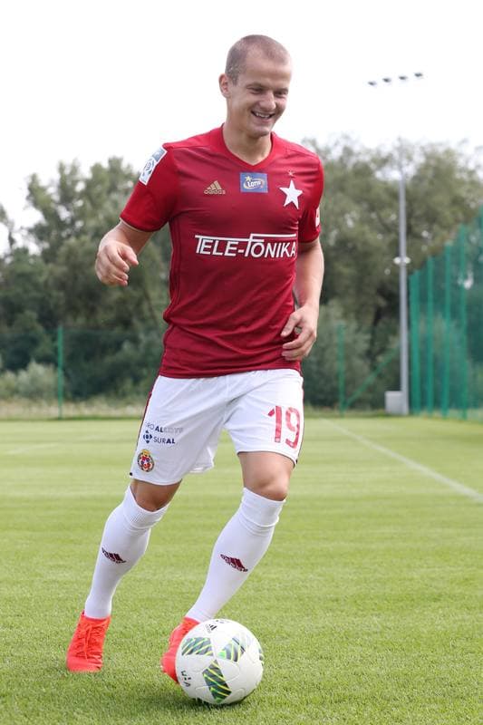 Football. Wisla Krakow. Photo Session. 03.08.2016