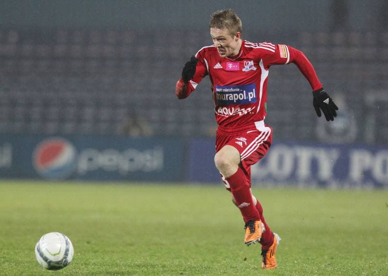 Football. T-Mobile Ekstraklasa. Ruch Chorzow - Podbeskidzie Bielsko-Biala. 05.04.2013