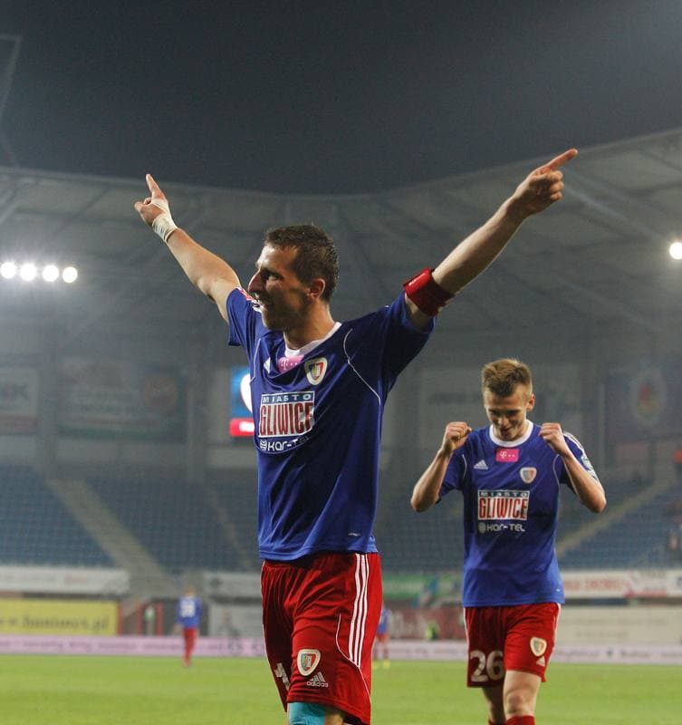 Football. T-Mobile Ekstraklasa. Piast Gliwice - GKS Belchatow. 02.06.2013