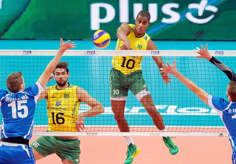 Volleyball. FIVB Men's World Championship. Brazil - Finland. 05.09.2014