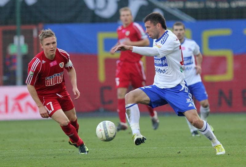 Football. T-Mobile Ekstraklasa. Piast Gliwice - Podbeskidzie Bielsko-Biala. 17.11.2012