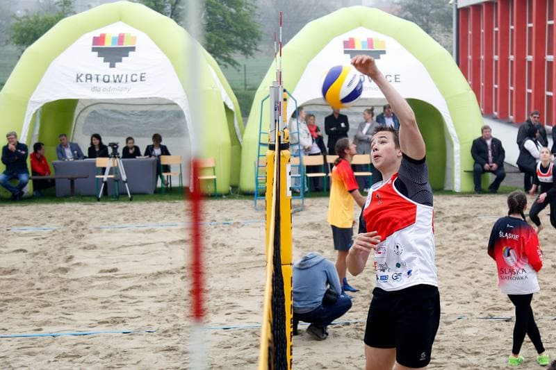 Beach Volleyball. Mariusz Prudel. Training. 06.05.2017
