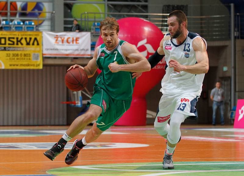 Basketball. Tauron Basket Liga. MKS Dabrowa Gornicza - Slask Wroclaw. 26.03.2016