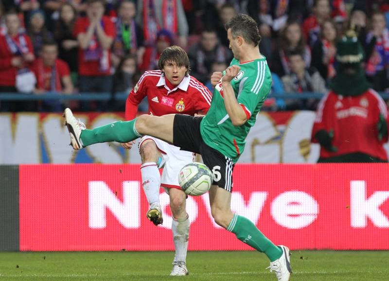 Football. T-mobile Ekstraklasa. Wisla Krakow - Legia Warsaw. 13.04.2013
