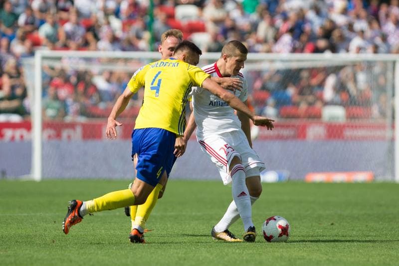 Football. Lotto Ekstraklasa. Gornik Zabrze - Arka Gdynia. 13.08.2017