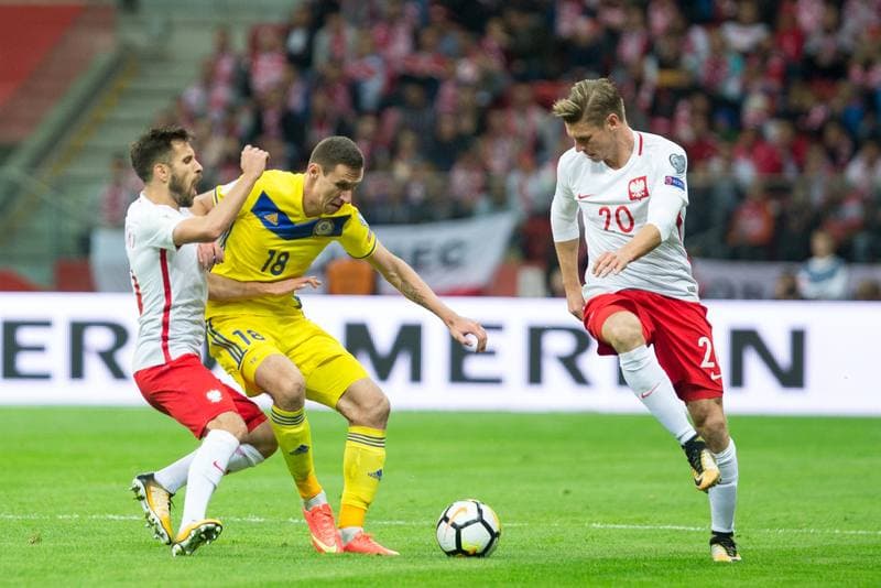 Football. FIFA World Cup Qualifiers. Poland - Kazakhstan. 04.09.2017