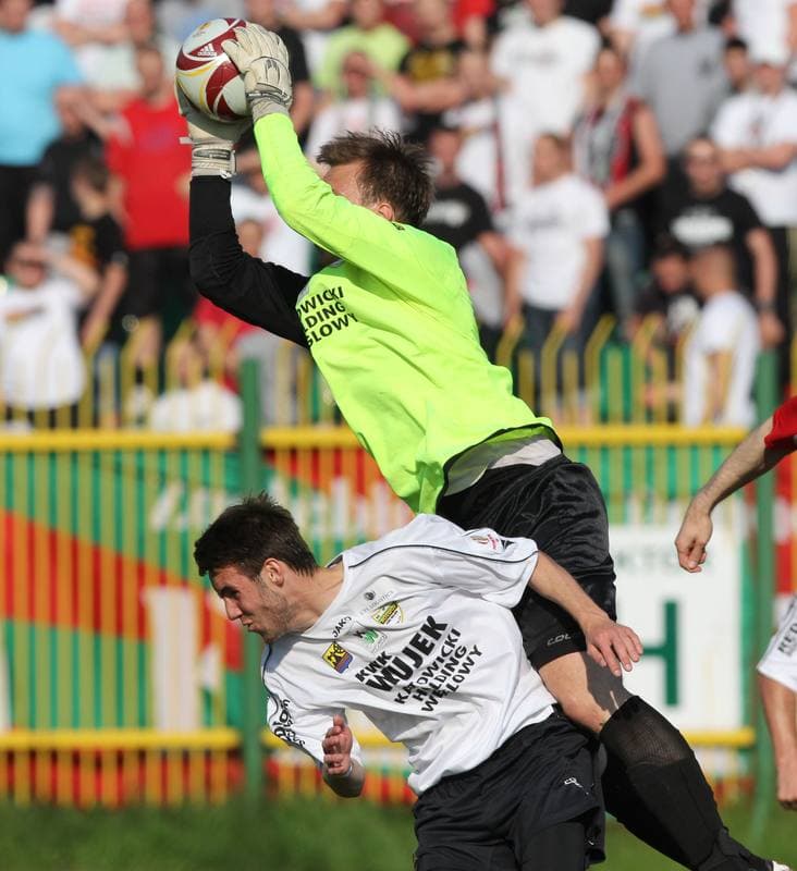 Football. II liga. Rozwoj Katowice - Zaglebie Sosnowiec. 15.05.2013
