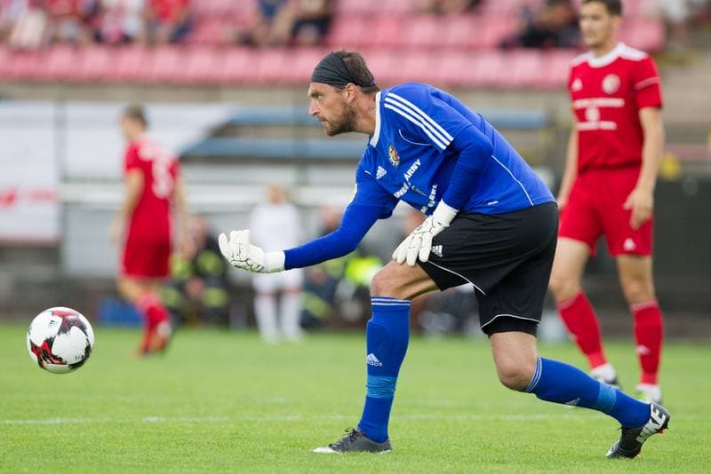 Football. Fortuna Narodni Liga. Fotbal Trinec - Olympia Praha. 19.08.2017