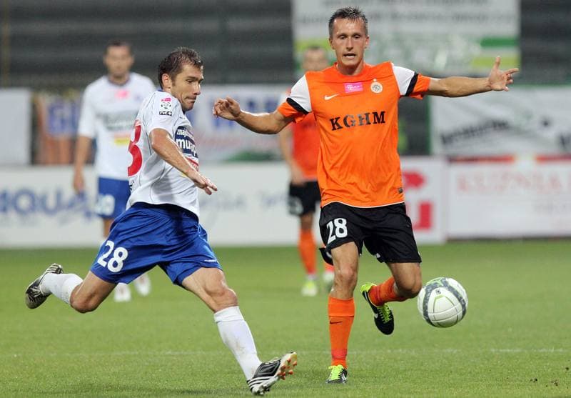 Football. T-mobile Ekstraklasa. Podbeskidzie Bielsko-Biala - Zaglebie Lubin. 09.08.2013