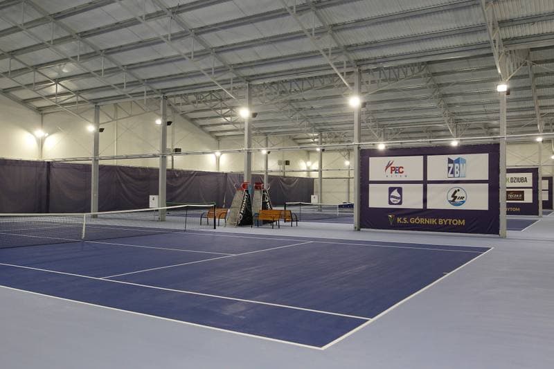 Tennis. Gornik Bytom. Opening of Tennis Hall. 19.04.2018