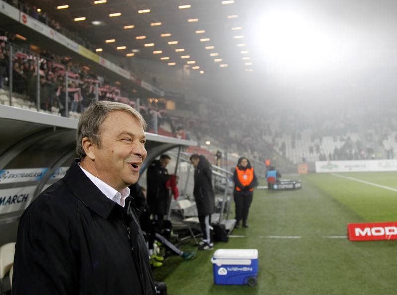 Football. T-Mobile Ekstraklasa. Cracovia Krakow - Slask Wroclaw. 02.03.2014
