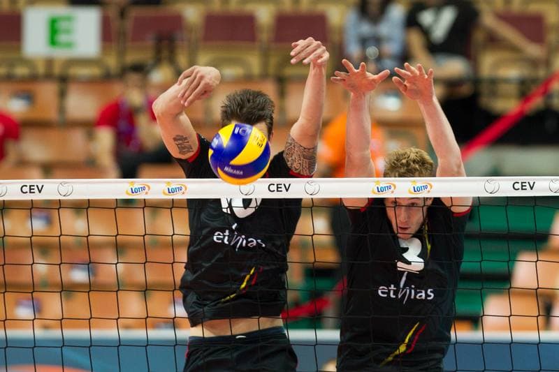 Volleyball. CEV EuroVolley. Belgium - Turkey. 27.08.2017