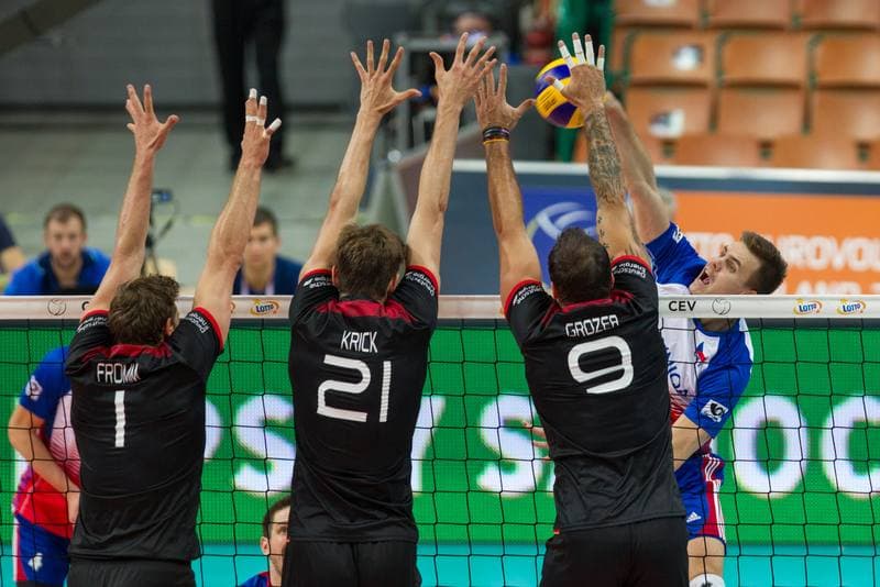 Volleyball. CEV EuroVolley. Germany - Czech Republic. 31.08.2017