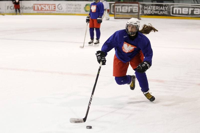 Ice Hockey. Poland national team. Training. 28.12.2018