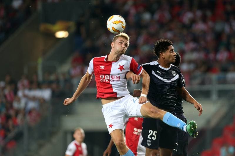 Football. UEFA Europa League. Slavia Prague - Girondins Bordeaux. 20.09.2018