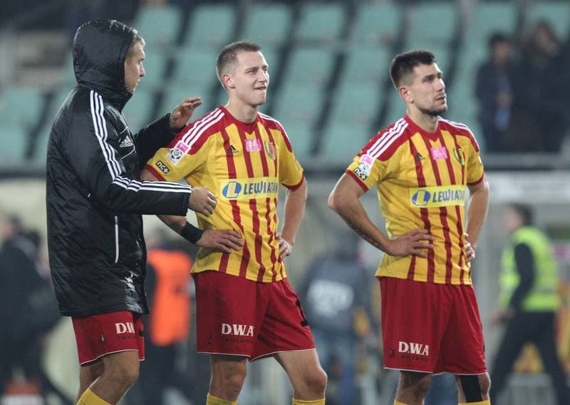 Football. T-Mobile Ekstraklasa. Korona Kielce - Ruch Chorzow. 17.04.2015