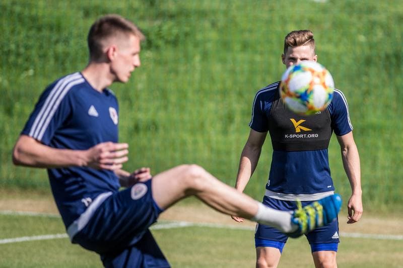 Football. Piast Gliwice. Training. 12.06.2019