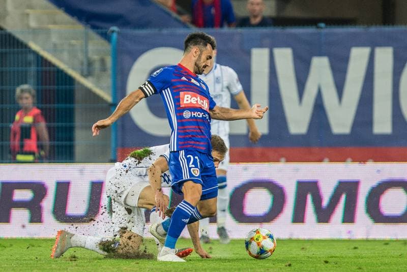 Football. PKO BP Ekstraklasa. Piast Gliwice - Lech Poznan. 20.07.2019
