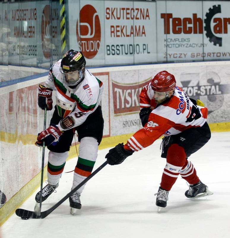 Ice Hockey. Polish Hockey League. GKS Tychy - Comarch Cracovia. 18.03.2016