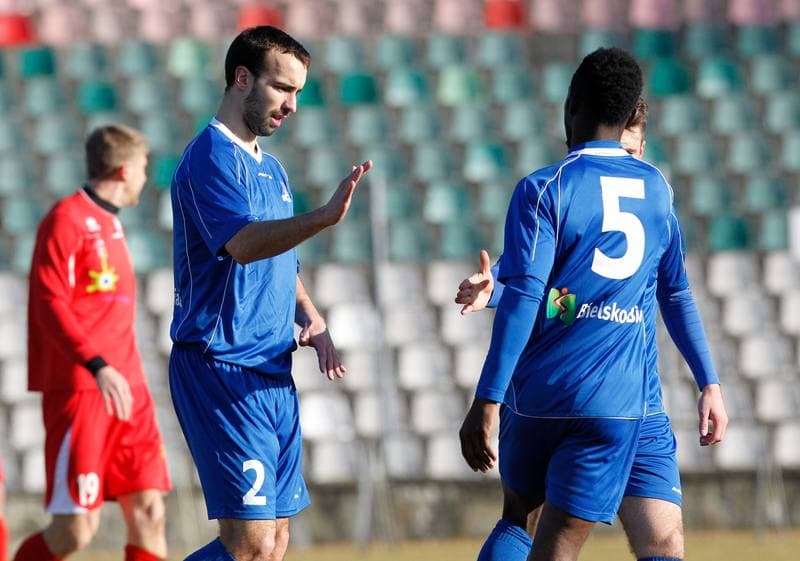 Football. Friendly Match. Zaglebie Sosnowiec - Podbeskidzie Bielsko Biala. 11.01.2014