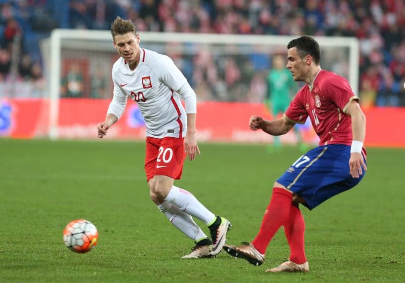 Football. Poland national team. Press Conference. 23.03.2016