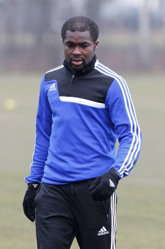 Football. Piast Gliwice. Training. 06.02.2014