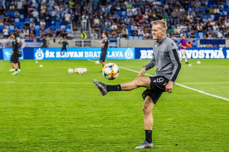 Football. UEFA Europa League. Slovan Bratislava - PAOK FC. 22.08.2019