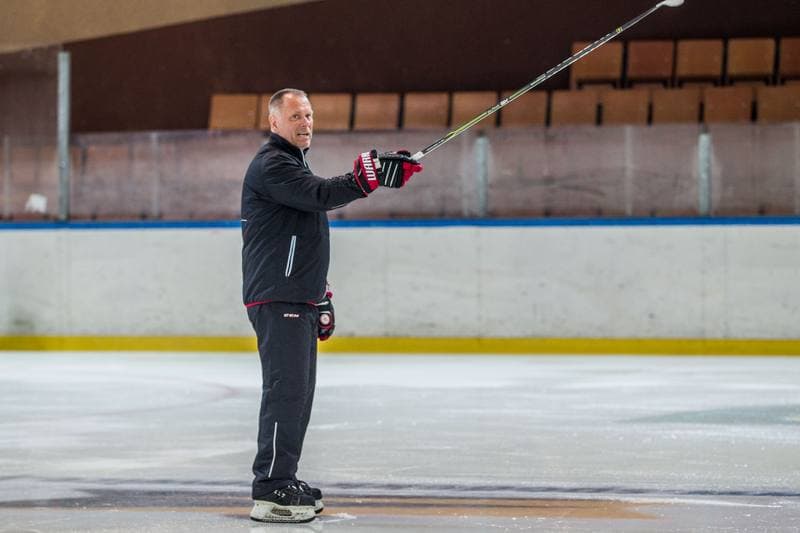 Ice Hockey. Poland national team. Training. 05.09.2019