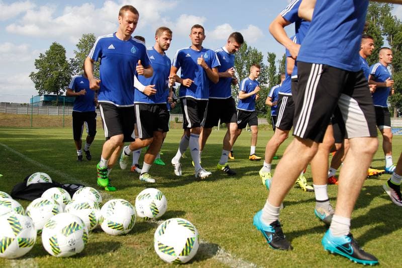 Football. Ruch Chorzow. Training. 09.06.2016