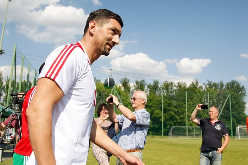 Football. Football History Lesson. Slask Oldboys - Poland. 12.06.2016