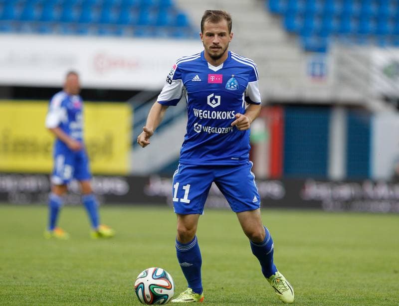 Football. T-Mobile Ekstraklasa. Ruch Chorzow - Gornik Leczna. 27.07.2014