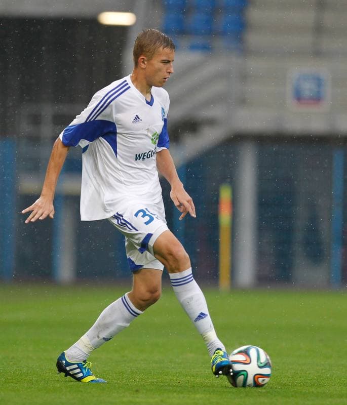 Football. UEFA Europa League. Ruch Chorzow - Esbjerg FB. 31.07.2014
