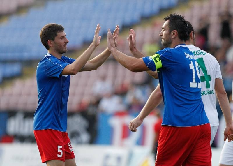 Football. III Liga Opolsko - Slaska. Polonia Bytom - Rekord Bielsko Biala. 10.08.2014