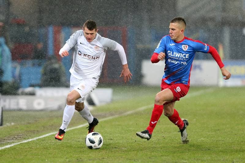 Football. Lotto Ekstraklasa. Piast Gliwice - Zaglebie Lubin. 16.03.2018