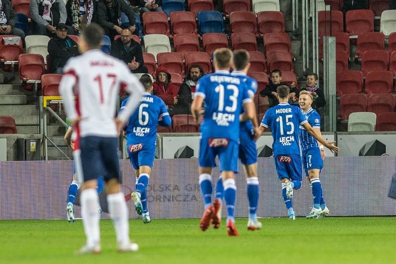 Football. PKO BP Ekstraklasa. Gornik Zabrze - Lech Poznan. 28.09.2019