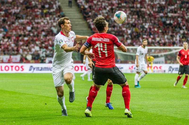 Football. Euro 2020 Qualifiers. Poland - Austria. 09.09.2019