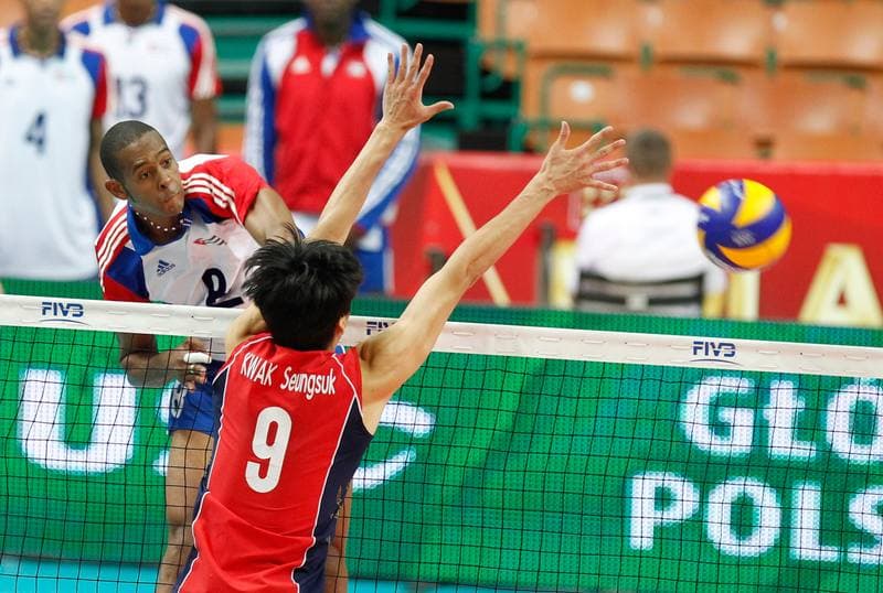 Volleyball. FIVB Men's World Championship. Korea - Cuba. 05.09.2014
