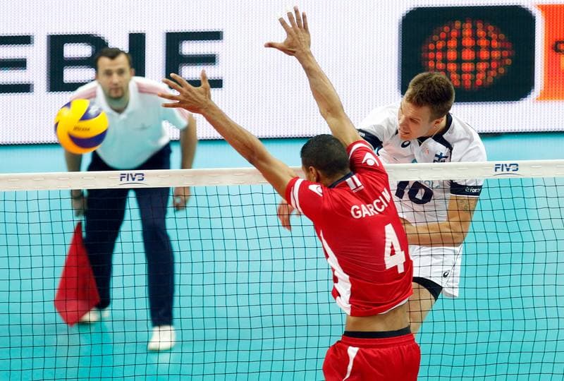 Volleyball. FIVB Men's World Championship. Tunisia - Finland. 07.09.2014