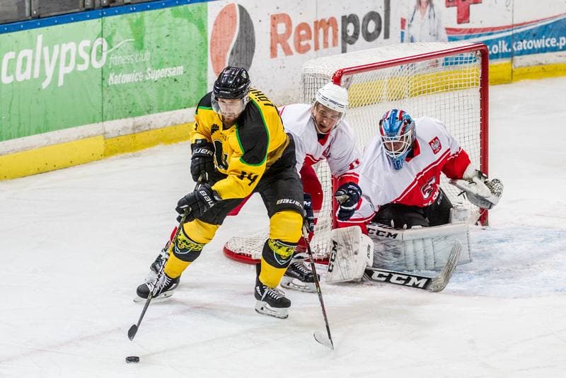 Ice Hockey. Polska Hokej Liga. GKS Katowice - Kadra U23 PZHL. 18.09.2019