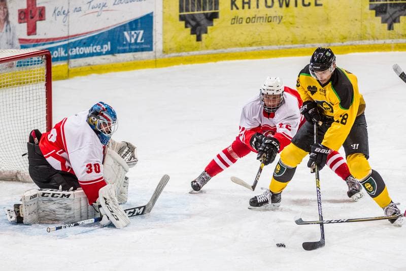 Ice Hockey. Polska Hokej Liga. GKS Katowice - Kadra U23 PZHL. 18.09.2019