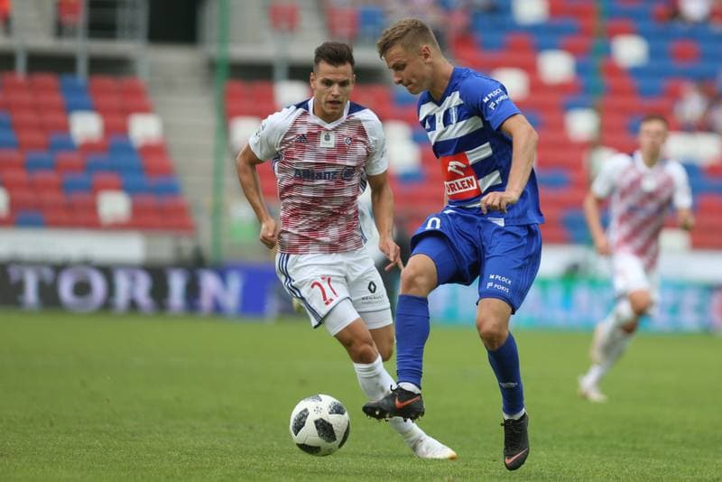 Football. Lotto Ekstraklasa. Gornik Zabrze - Wisla Plock. 29.07.2018