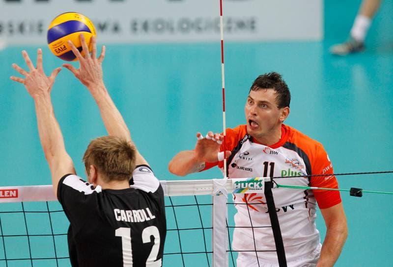 Volleyball. Friendly Match. Jastrzebski Wegiel - Berlin Recycling Volleys. 01.10.2014